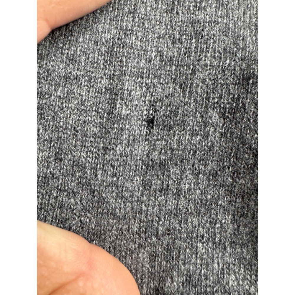 Neiman Marcus Cashmere Pants Gray Wide Leg Knit Lounge Trousers Small NEW - Picture 4 of 11